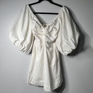 NWT -Stile mini white dress size small